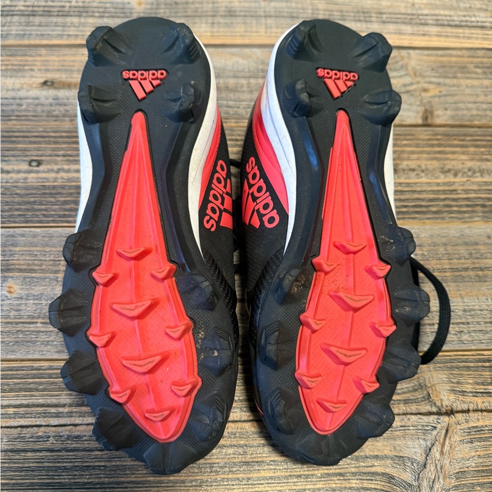 Girls Size 3 Adidas Cleats in Good Used Condition - Picture 6 of 11